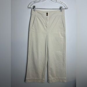 J.Crew Corduroy Pants Wide Leg Size 4 Minimalist Cozy Simplicity Womens